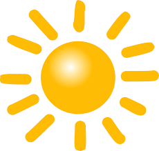Grafisk bild på en sol